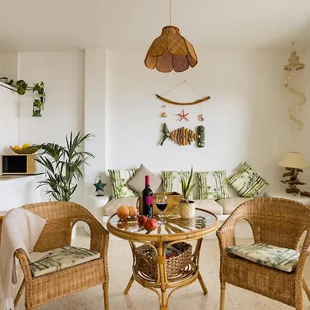 Lägenhet Sea Views Relaxing Duplex, Bbq And Sunny Terrace La Mareta